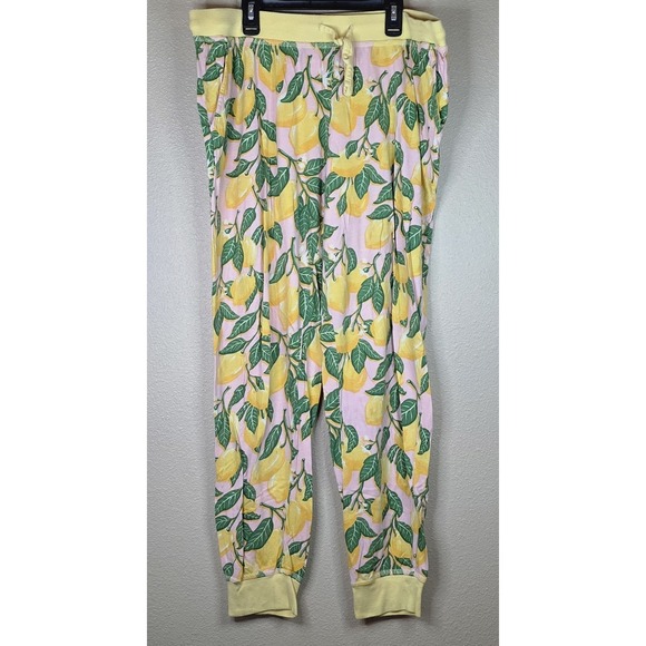 munki munki Other - Munki Munki Women Pajama Bottoms ONLY Lemon Print Size XL